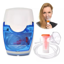 Cargar imagen en el visor de la galería, Nebulizador Respiratorio Aerocámara Portátil Para Adulto Niños NB805
