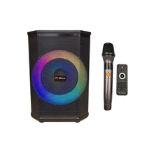 Cargar imagen en el visor de la galería, Parlante Cabina Karaoke 8" 50W Recargable Micrófono PK-S9A
