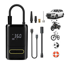 Cargar imagen en el visor de la galería, Compresor De Aire Carro Moto Cicla 150 Psi Inalambrico Power Bank ATJ-8466
