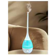Cargar imagen en el visor de la galería, Humidificador Aroma 3 Litros Luces Led 11H Por Tanque XY-10B Celeste
