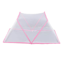 Cargar imagen en el visor de la galería, Toldillo Mosquitero 190x160x80cm Plegable Armado Facil Portatil Rosado
