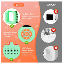 Cargar imagen en el visor de la galería, Cámara Digital Impresora Niños Modo Selfi ADM-02 Verde

