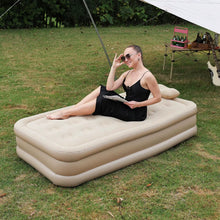 Cargar imagen en el visor de la galería, Colchón Inflable Sencillo 198 x 100 x 40cm Inflador Eléctrico Inalambrico
