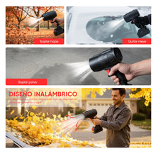 Cargar imagen en el visor de la galería, Soplador Recargable Doble Bateria 48W Inalambrico Caja M1
