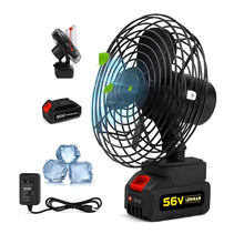 Cargar imagen en el visor de la galería, Ventilador Doble Batería Portátil Recargable 56V Inalámbrico

