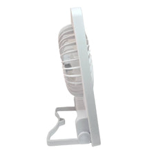 Cargar imagen en el visor de la galería, Ventilador Lampara De Escritorio USB Plegable JK-F668 Blanco
