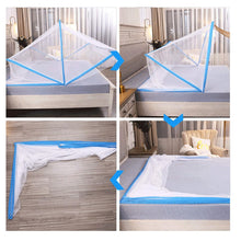 Cargar imagen en el visor de la galería, Toldillo Mosquitero 190x160x80cm Plegable Armado Fácil Portátil Azul
