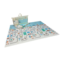 Cargar imagen en el visor de la galería, Tapete Niños Doble Faz 1.96cm x 1.48 cm Interactivo Pista
