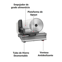 Cargar imagen en el visor de la galería, ortadora Rebanadora Eléctrica Acero Inoxidable SK-446 Multifuncional
