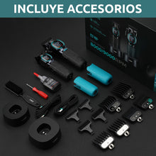 Cargar imagen en el visor de la galería, Kit Cortadora + Patillera VGR V-886 S2 Profesional Turbo 9000RPM 200 MIN Uso
