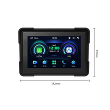 Cargar imagen en el visor de la galería, Pantalla Táctil Para Moto 5" Apple Android Carplay Doble Cámara M16C+DVR
