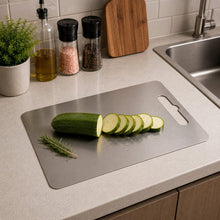 Cargar imagen en el visor de la galería, Tabla De Picar Acero Inoxidable Cocina Higienica Facil Limpieza
