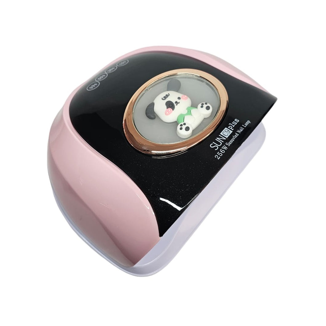 Lampara Secado De Uñas Uv Led Sun C9 Plus 256w Digital Rosado