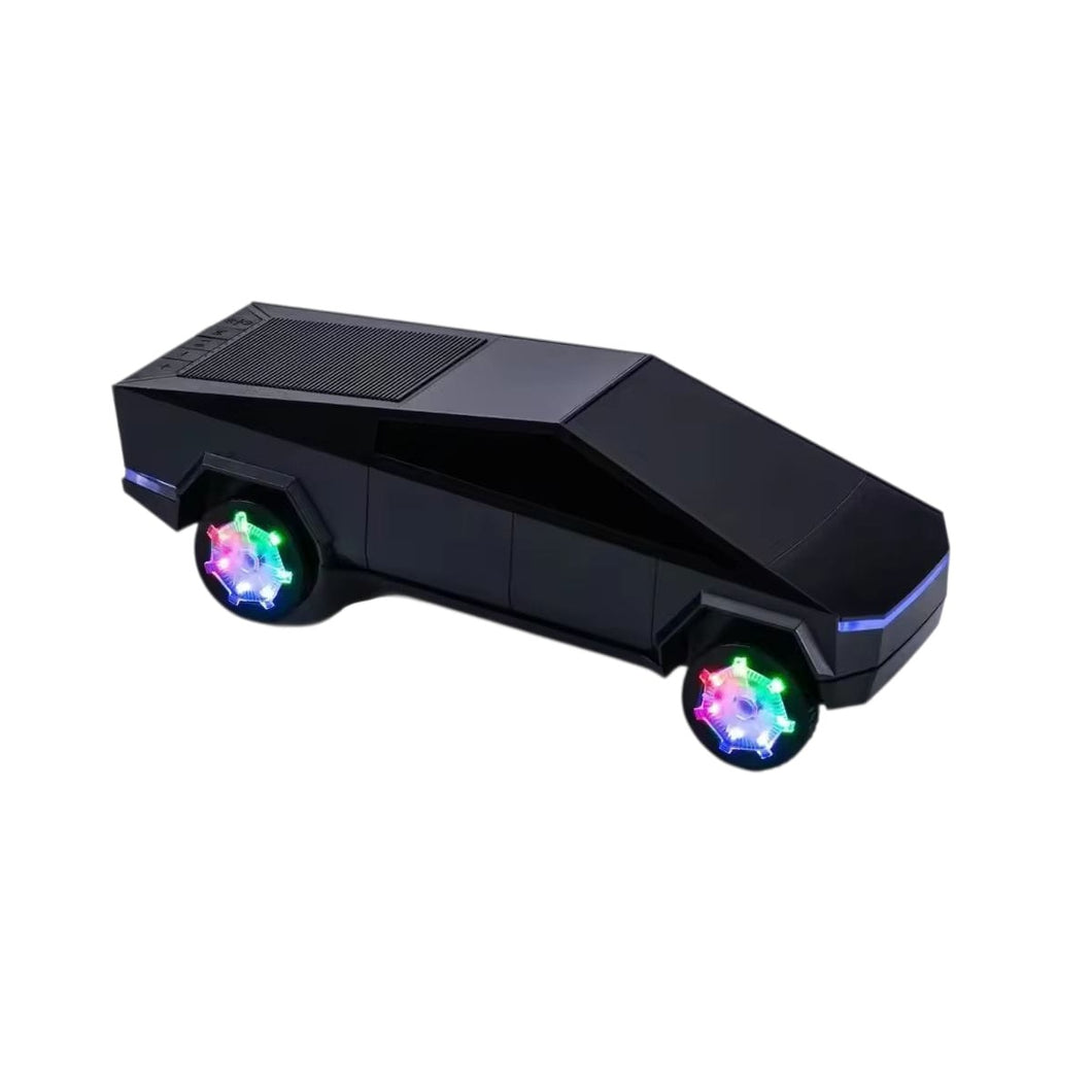 Radio Parlante Cybertruck FM USB Bluetooth RGB AN-A7 Negro