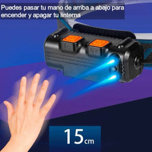 Cargar imagen en el visor de la galería, Linterna Frontal COB Brillante Luz Camping W678
