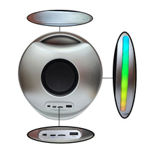 Cargar imagen en el visor de la galería, Parlante Portátil Luz LED Bluetooth MicroSD USB M26 Recargable
