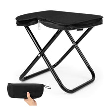 Cargar imagen en el visor de la galería, Silla Plegable Portátil Ultra Ligera Resistente Camping T2 Negro

