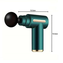 Cargar imagen en el visor de la galería, Masajeador Corporal Massage Gun BM1 4 Cabezales 6 Niv Verde
