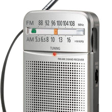 Cargar imagen en el visor de la galería, Radio Panasonic Portatil RF-P50 Original AM/FM
