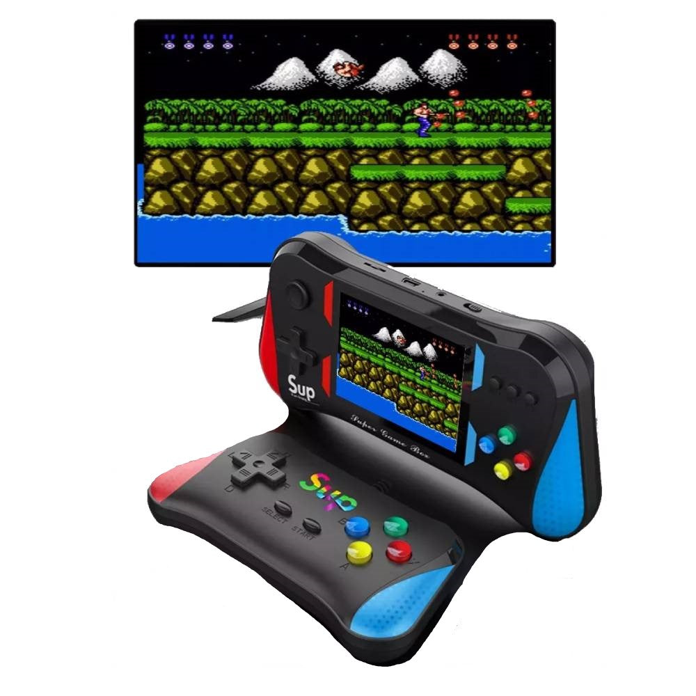 Consola Retro Portátil Con 500 Juegos FC Clásicos – Pantalla De 3 Pulgadas, Batería De 1020 MAh Y Conexión A TV Para Dos Jugadores