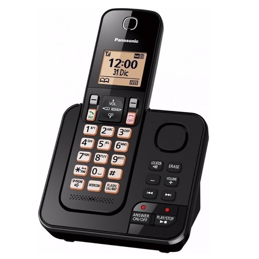 Teléfono Panasonic Inalámbrico KX-TGC360 Digital con Contestador