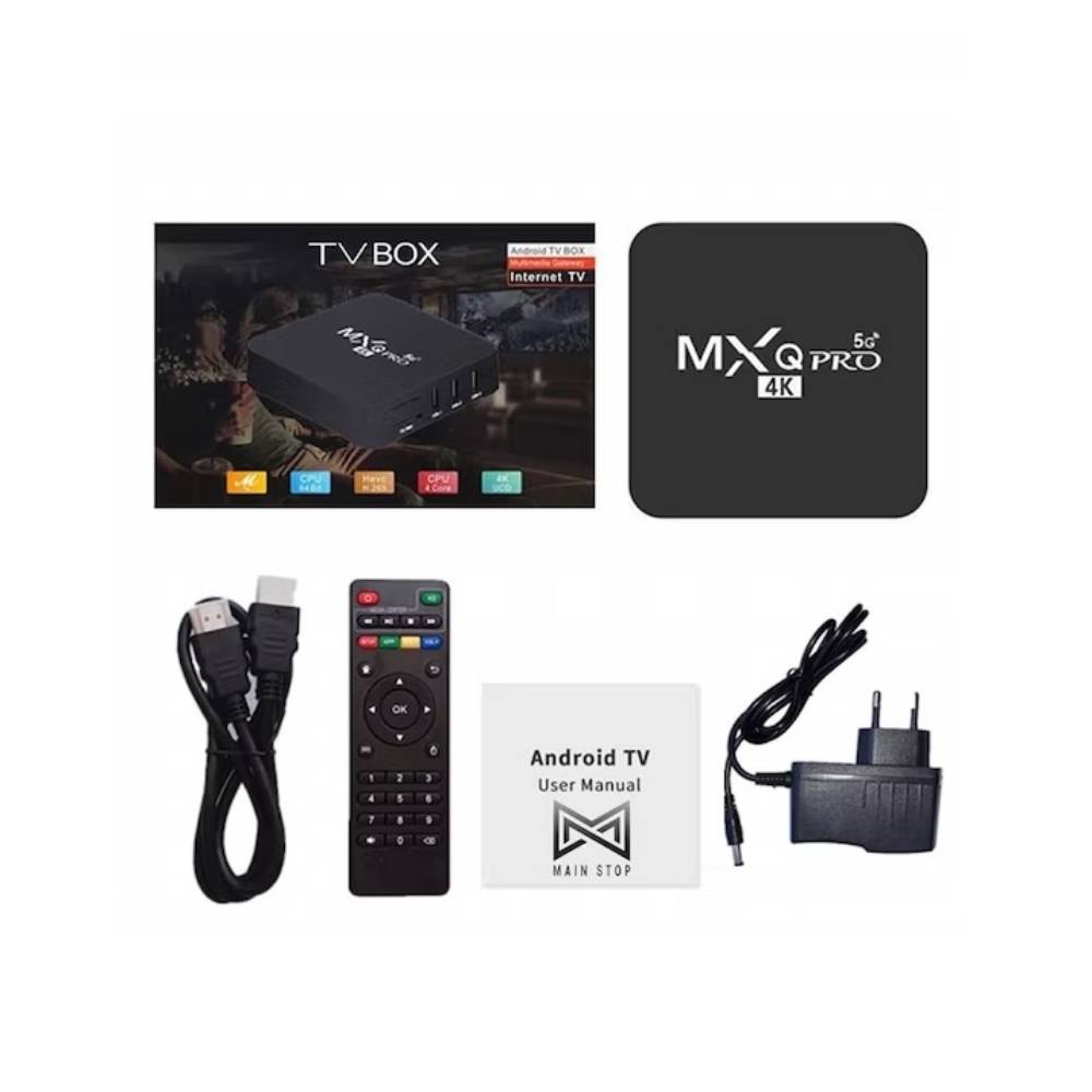 Tv Box Android 11.1 2G+16G 4K MXQ PRO – eTechy SAS