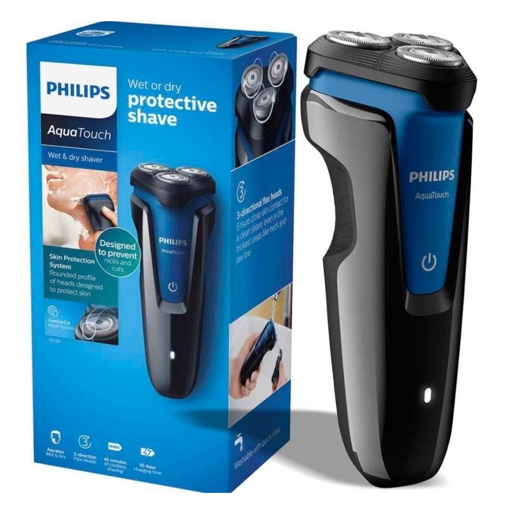 Afeitadora Philips AquaTouch Seco y Húmedo S1030