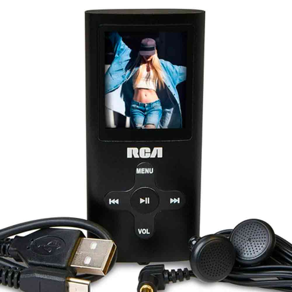 Reproductor Mp3 De Roca Reproductor Mp3 RCA Pantalla a Color 8 Gb Radio FM – eTechy SAS