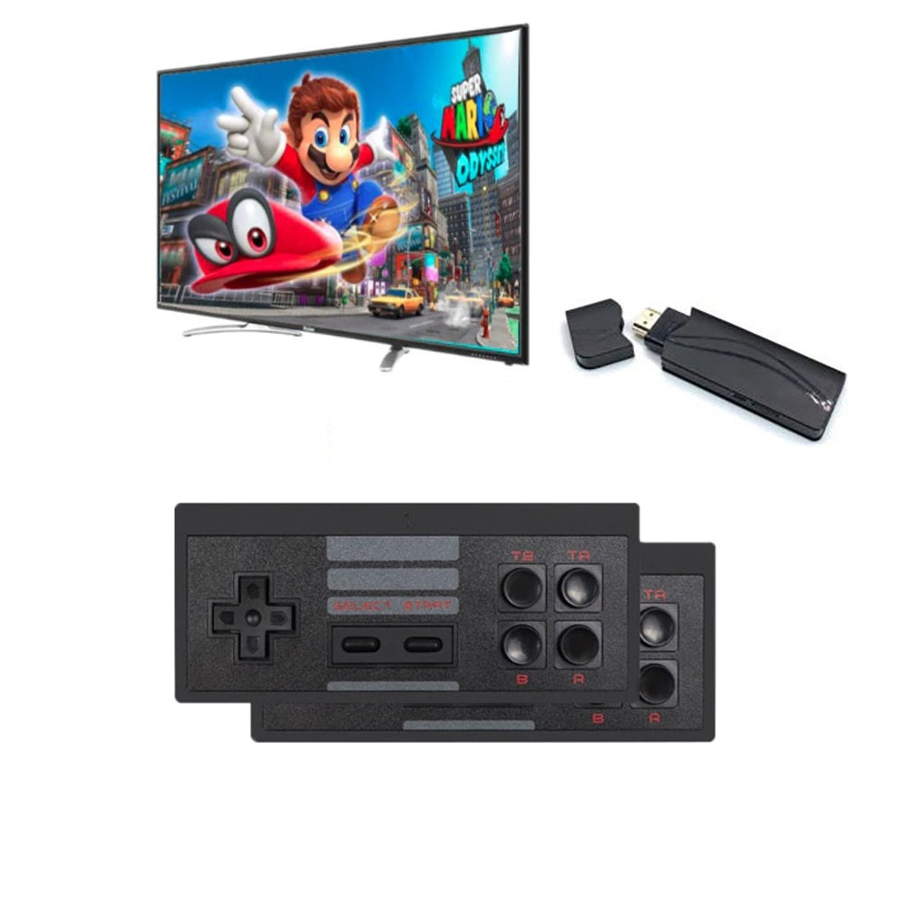 Consola Mini Game Box 628 juegos HDMI + Controles Inalambricos