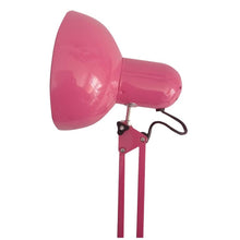 Cargar imagen en el visor de la galería, Lámpara de Escritorio Con Brazo Oscilante de Metal Rosa
