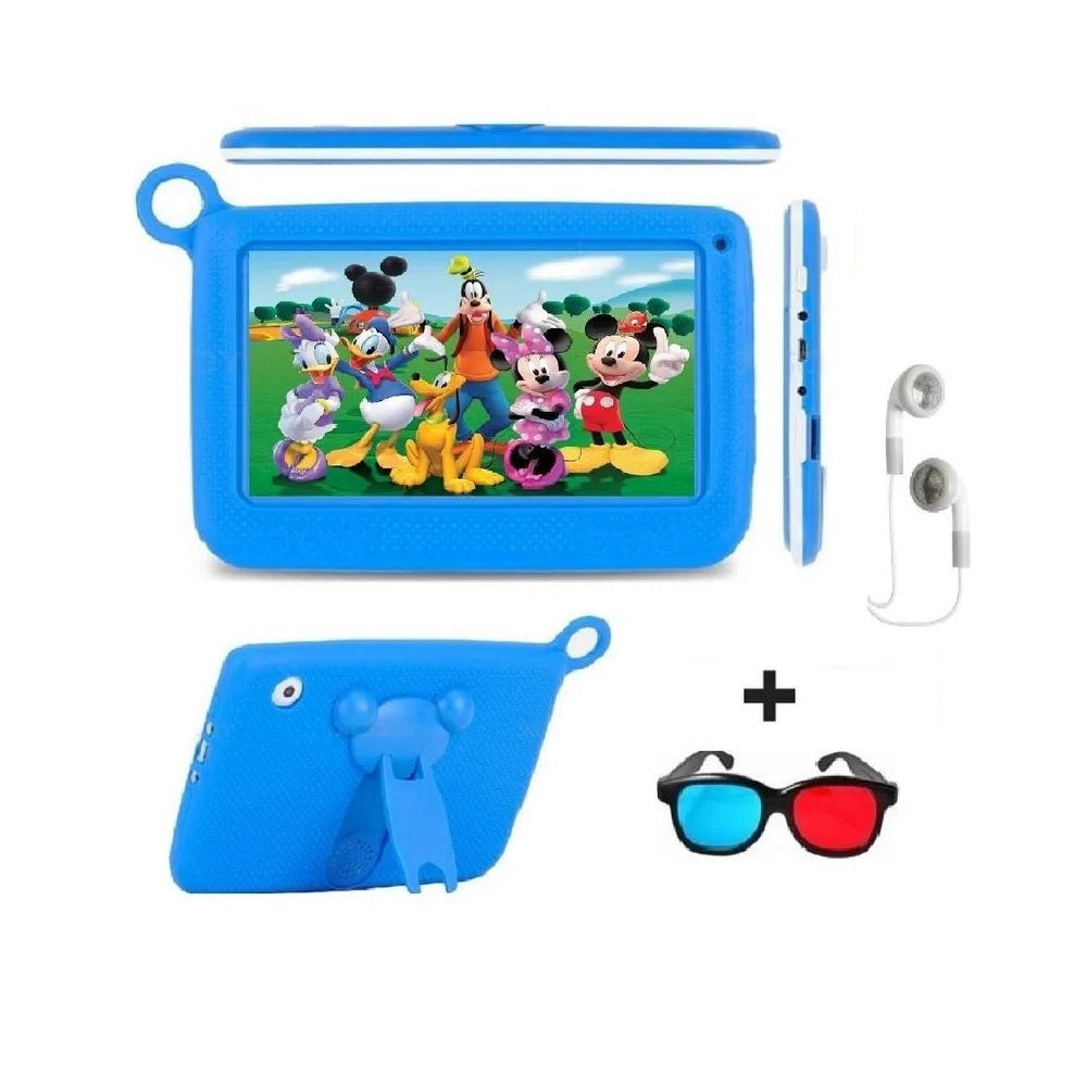 Tablet Para Niños Azul Krono Kids 7 Pulgadas Tablets y Accesorios
